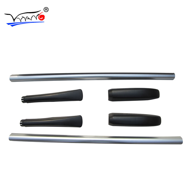 86 * 12 * 11cm C096 Car Roof Side Rails Untuk Nissan Versa Warna Silver